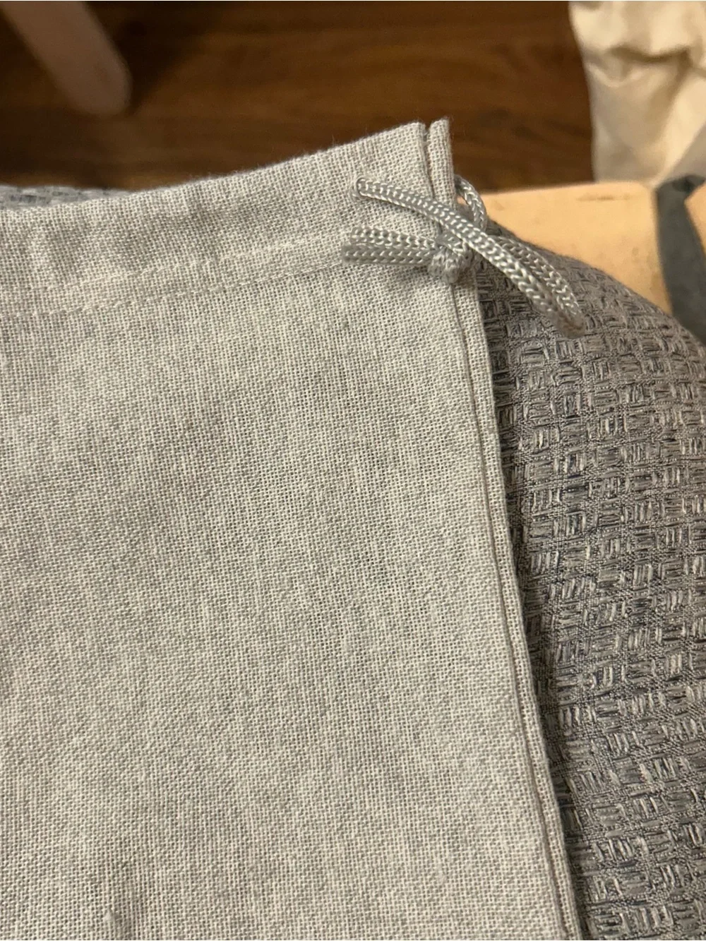 Aquatalia Neutral Gray Logo Dust Bag